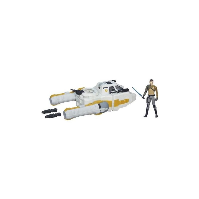 Lançador De Dardos Hasbro Brinquedo Star Wars B9594 Nave Bombardier Eclaireur