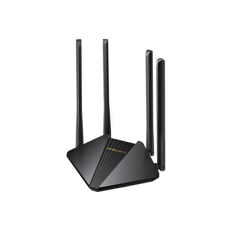 Roteador Wi-Fi Mercusys Mr30G Dual Band 1200Mbps 2.4Ghz 5Ghz Preto
