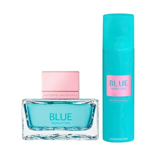 Kit Antonio Blue Sedução Eau de Toilette Feminino 80ML