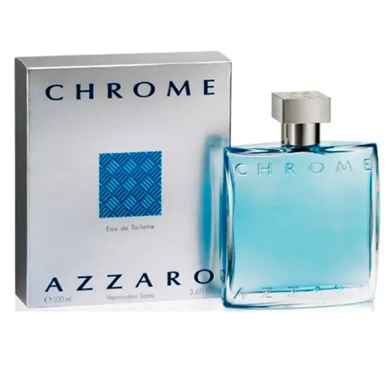 Perfume Masculino Azzaro Chrome Eau de Toilette 100ml