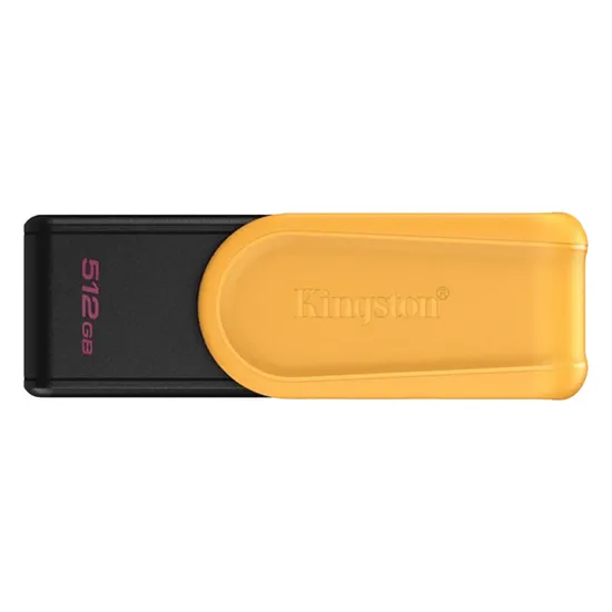 Pendrive Kingston Datatraveler Exodia s 512GB USB-A 3.2 Preto e Amarelo DTXS/512GB