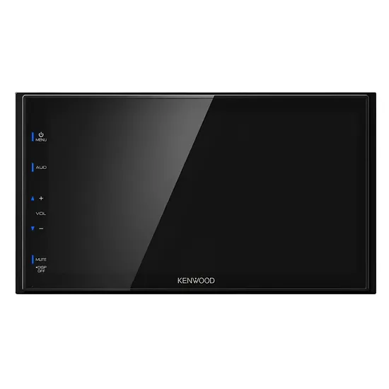 Rádio Multimídia Kenwood DMX120BT - Universal - Android Auto - Bluetooth - AM/FM - 6.8