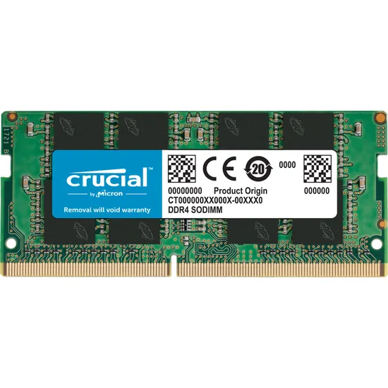 Memória RAM Crucial DDR4 SO-DIMM 3200 MHz 16 GB CT16G4SFRA32A