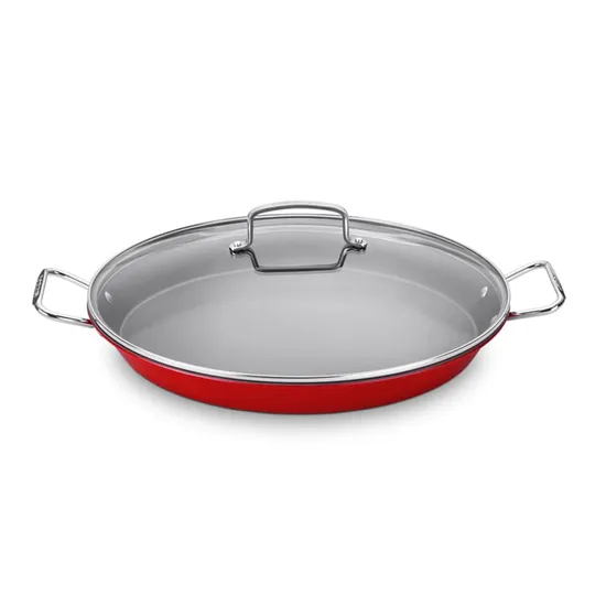 Panela para Paella Cuisinart ASP-38CR 38CM - Vermelho