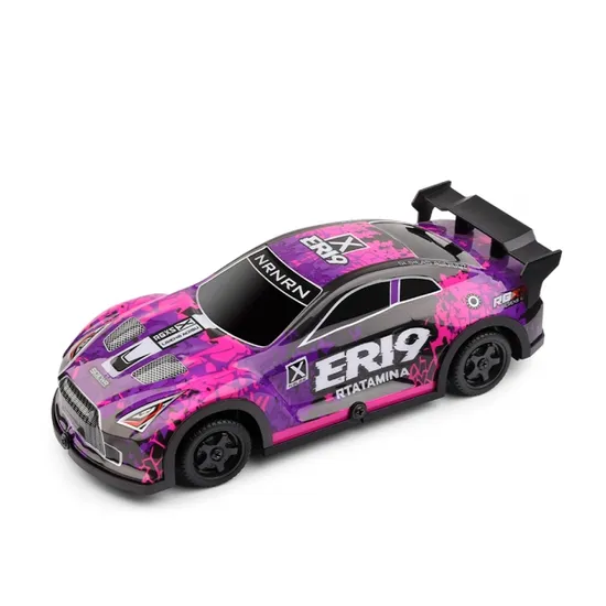 Carro Wltoys 1/22 ER19 Rtatamina Racing 4WD LED Carroceria 15KM Rosa 22206