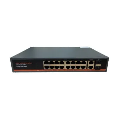 Switch 16 Portas PoE 250W 10/100/1000 16 PoE+ 2G+S21-16GP2G