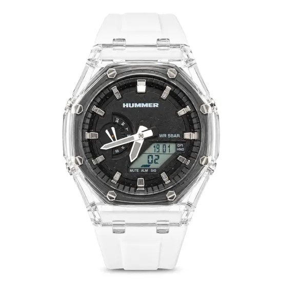 Relógio Analógico Masculino Hummer WH2-224248 Branco