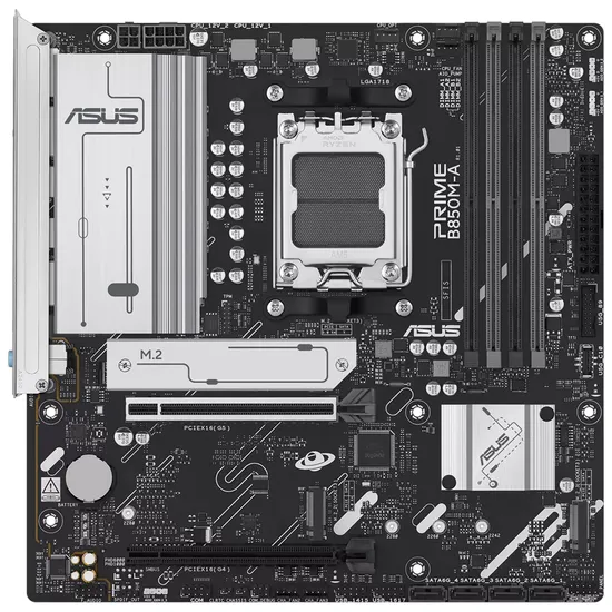 Placa Mãe Asus Prime B850M-A - AM5 - DDR5 - HDMI/Displayport - Micro-ATX