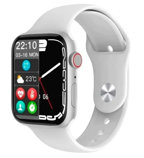 Relógio Smartwatch Tec W8 45MM - Prata