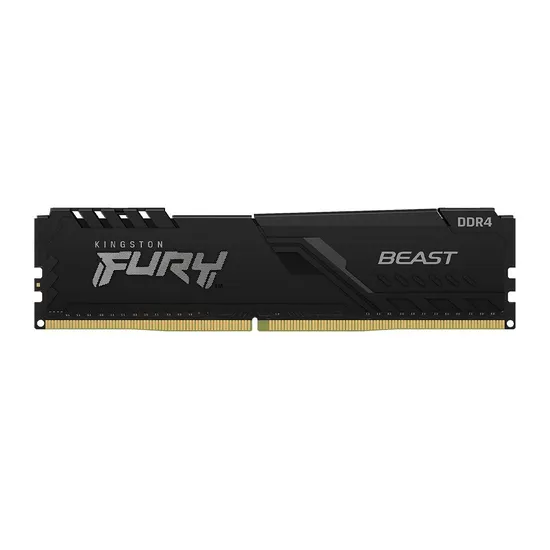 Memoria RAM Kingston DDR4 8 GB 3200MHZ Black Fury Beast - KF432C16BB/8