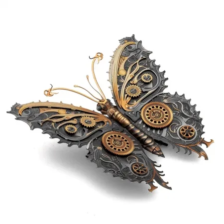 Borboleta Steampunk Fascinations Inc Metal Earth ME1021