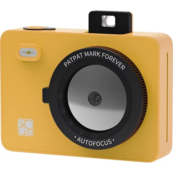 Câmera Hanin Z5S Instantânea Bluetooth - Amarelo
