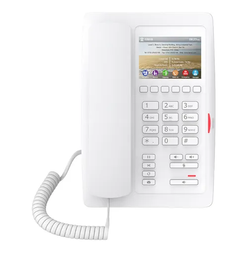 Telefone Fanvil H5-WH IP 2 Linhas Sip Tela Colorida LCD (para Hotel)