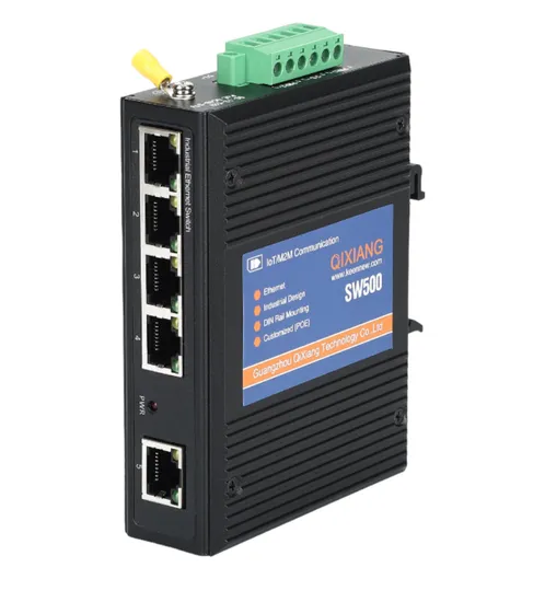 Chave Ethernet Industrial SW500-e 5*10/100M