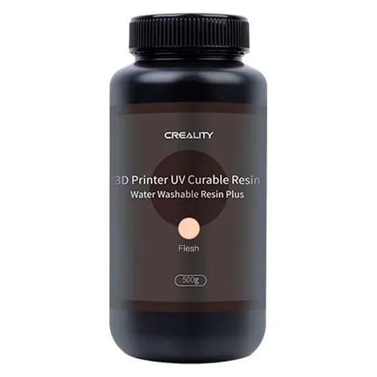 Garrafa de Resina Water Washable Plus Skin 500G para Impressora 3D Creality - Plástico