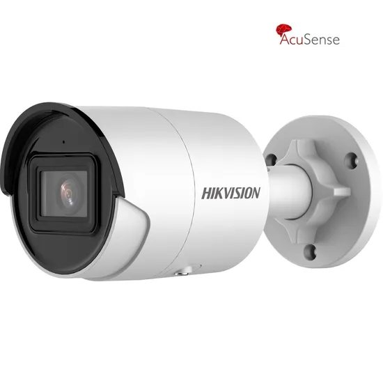 Câmera IP Bullet Hikvision DS-2CD2026G2-Iu 2MP SD 2.8MM Acus