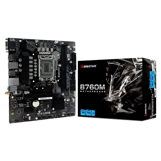 Placa Mãe Biostar Z690MX2-e D4 DDR4 Socket LGA 1700 Chipset Z690 Micro ATX