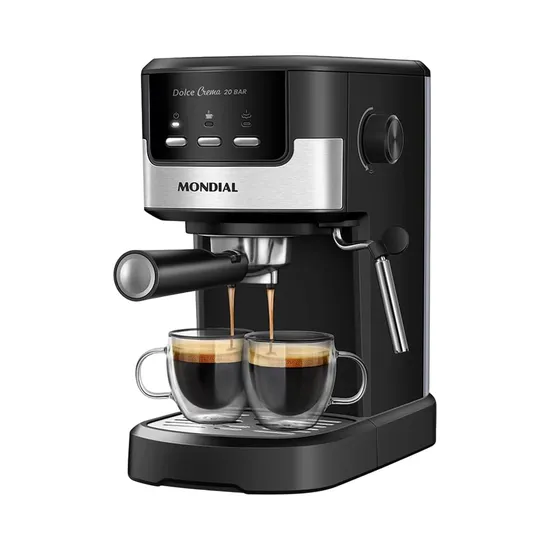 Cafeteira Espresso Mondial Dolce Crema C-20-Ec 220V Preto