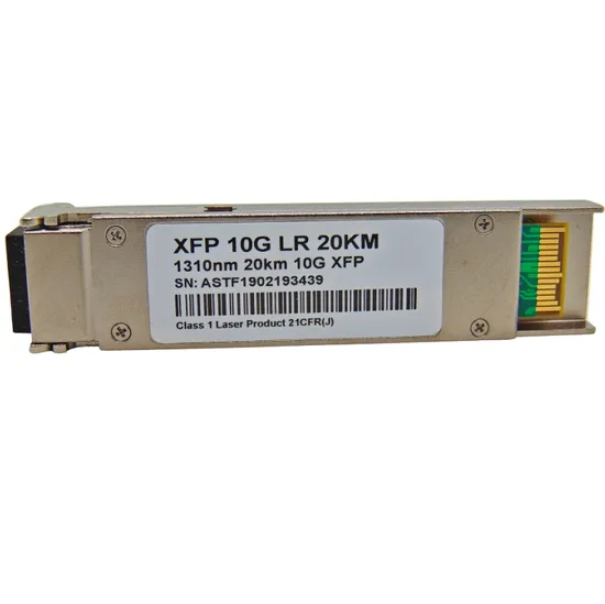 Transceptor F. M XFP 10G LR 20KM LC Dúplex 1310NM
