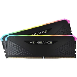 Memória RAM DDR4 Corsair Vengeance RGB RS 3200 MHZ 32 GB (2 X 16 GB) - Preto (CMG32GX4M2E3200C16)