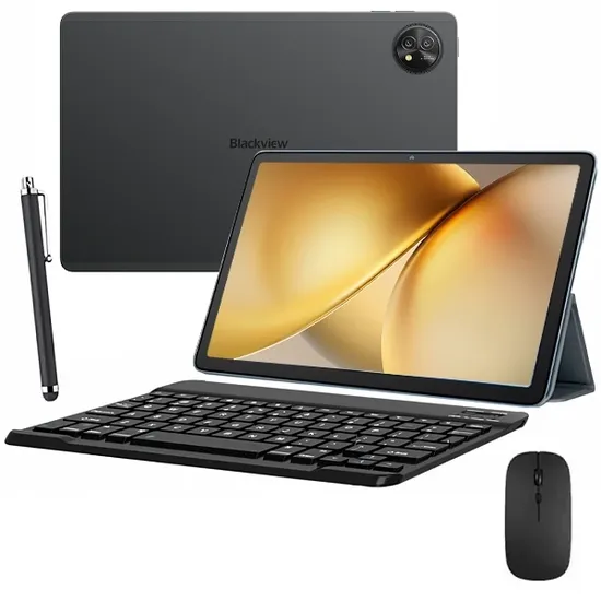 Tablet Blackview Zeno 10 5G 128GB/6GB Ram de 11" 16MP/13MP Teclado Inglês + Capinha Preto