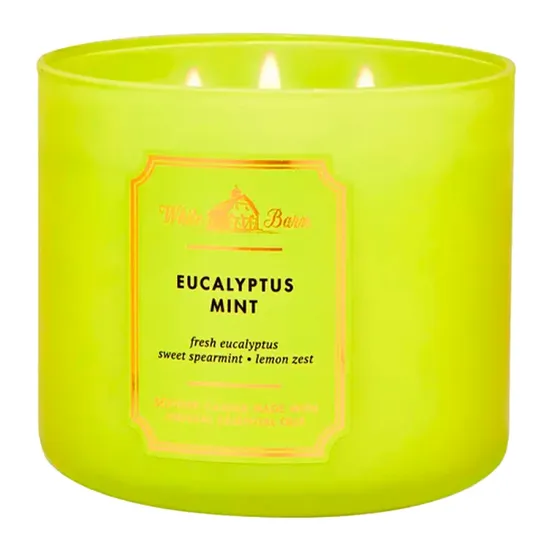 Vela Aromática Bath & Body Works Eucalyptus Hortelã 411G