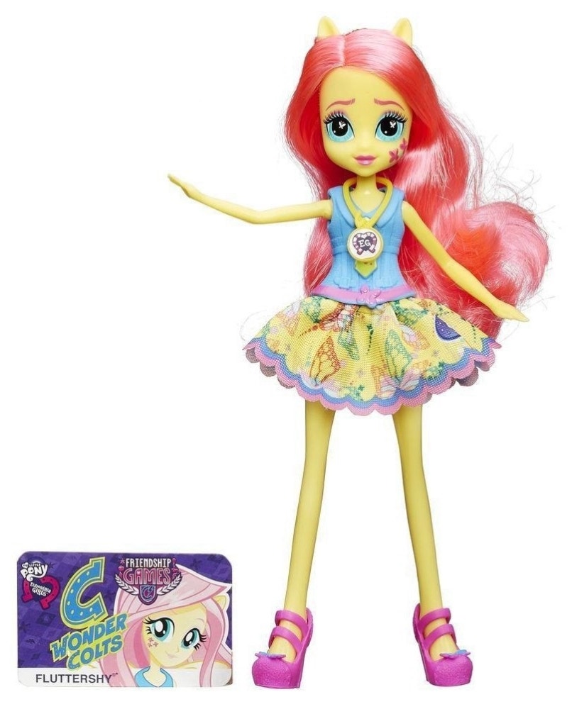 Boneco My Little Pony Equestria Girls Fluttershy da Hasbro B2017