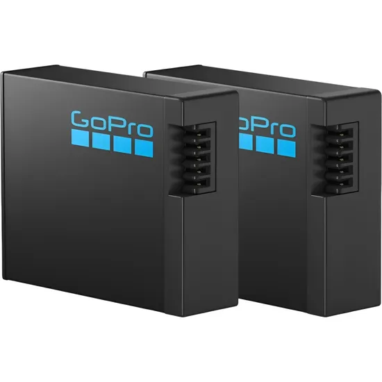 Pacote com 2 Baterias Recarregáveis Enduro para Gopro ACCAEBAT-201 - Preto