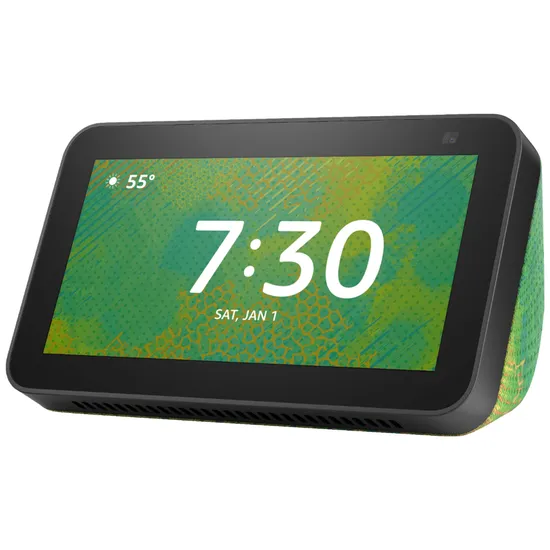 Caixa de Som Amazon Echo Show 5 Kids 2ª Geração - com Alexa - Tela 5.5" Touchscreen - Bluetooth/Wi-Fi - Camaleão