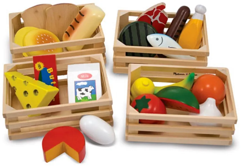 Jogo Melissa & Doug de Grupos de Alimentos