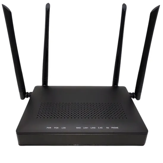Roteador Óptico GPON/EPON XPON WiFi 5 AC 2GE+1POT 2.4/5G HG323DAC UPC