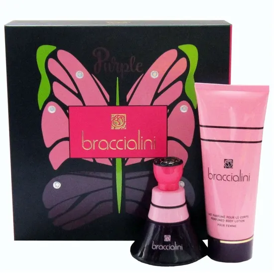 Kit de Perfume Feminino Braccialini Purple Edp 100ML