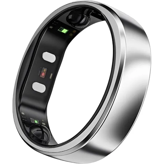 Anel Smart Ringconn Gen 2 Air Tamanho 8 - Prata Galáxia