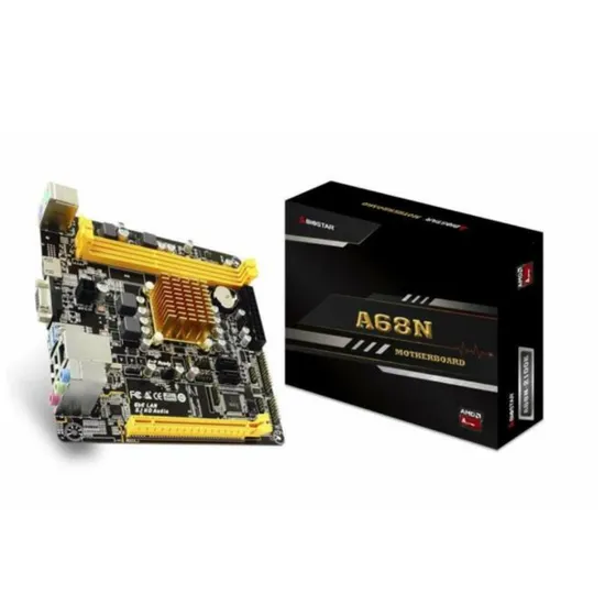 Placa Mãe com Processador Intel 775 Goline GL-G41M-G Biostar