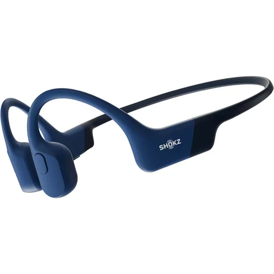 Fone de Ouvido Esportivo de Condução Óssea Shokz Openrun Mini S803 - Azul