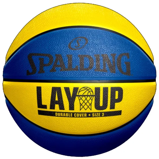 Bola de Basquete Spalding Lay Up Blu Yel 2021 Tam 7