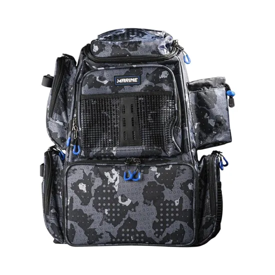 Mochila de Pesca Marine M-MP25C 25L + 4 Caixas de Isca