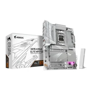 Placa-mãe AM5 Gigabyte X870 Aorus Elite WIFI7 Ice DDR5