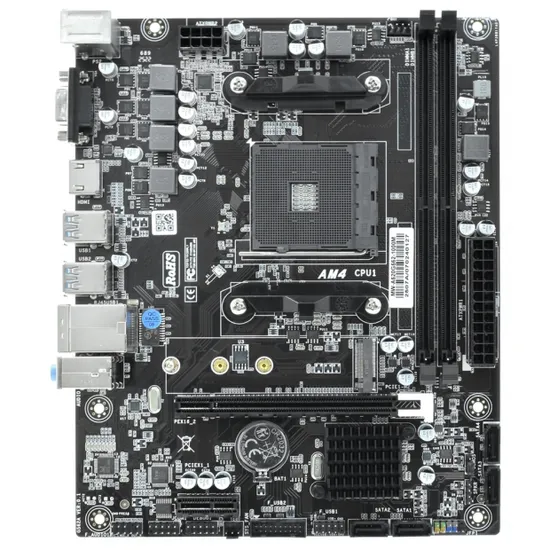 Placa-mãe AM4 Star A520 DDR4/HDMI/VGA A520G562-1000M