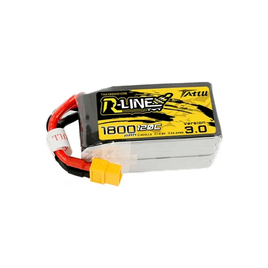 Bateria Gens Ace Tattu 14,8V 1800mAh 120C R-Line 3.0 Racing 3.0 Conector XT60
