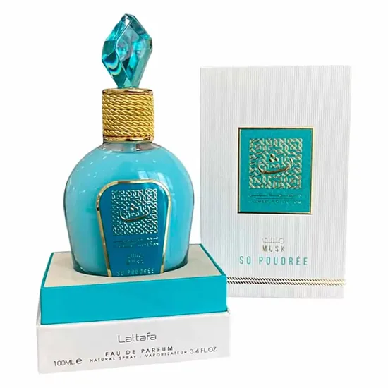 Perfume Lattafa Musk So Poudrée Eau de Parfum Unissex 100ML