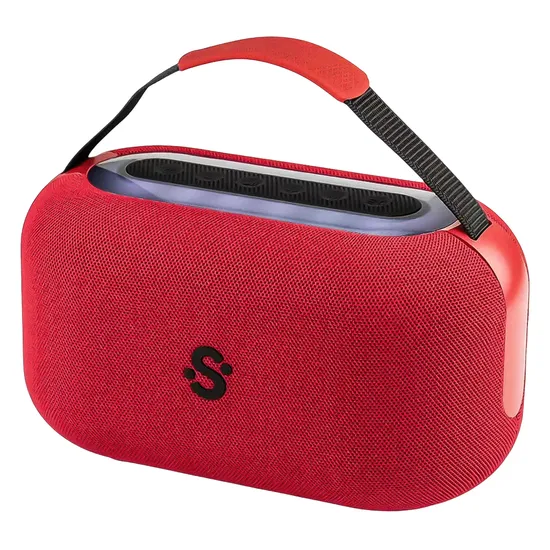 Speaker Portátil Smartfy CS03R Bluetooth - Vermelho
