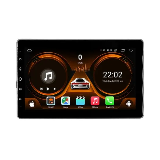 Kit Multimídia Central Hetzer VW Jetta 2005-17 - Amarok 2014-17
