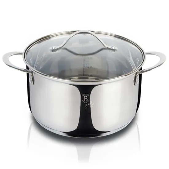 Panela Berlinger Haus Inox com Tampa 26CM