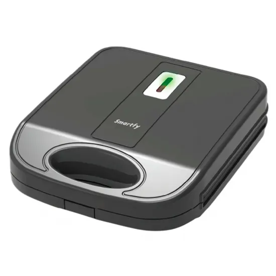 Sanduicheira Smartfy SD02B 1400W 220V 50-60HZ Preta Preta 60HZ