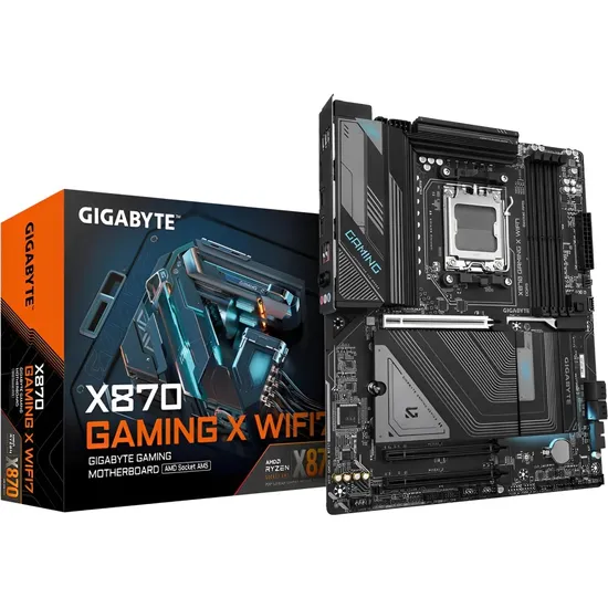 Placa Mãe Gigabyte X870 Gaming X Wi-Fi 7 AM5 DDR5 ATX