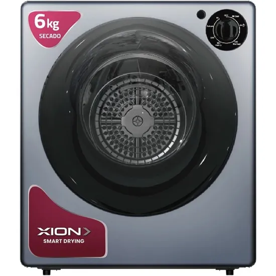 Secadora Xion XI-SEC61X Carga Frontal 220V - Cinza 6KG
