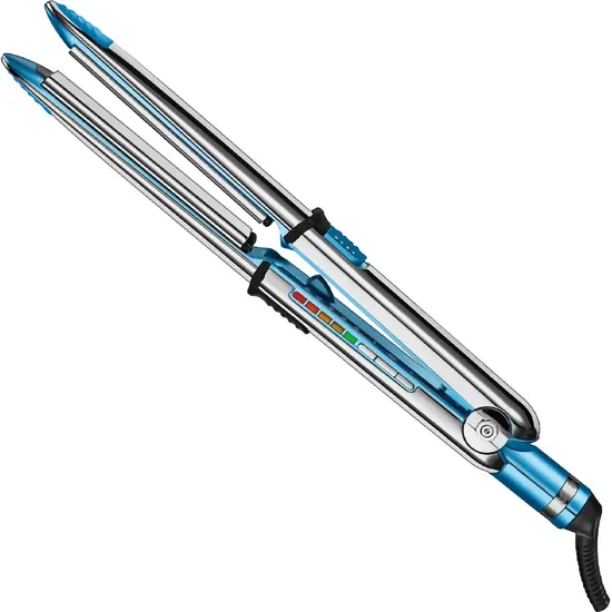 Prancha Babylisspro Optima 3000 BNT3000TUZ Nano Titanium 32 mm - Azul/Prata