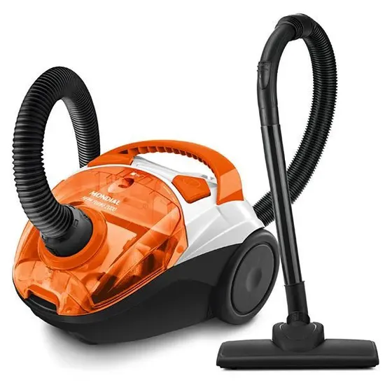 Aspirador Mondial Hepa Turbo 2000 AP-15 de 1500W com 4M de Alcance 220V - Laranja/Branco