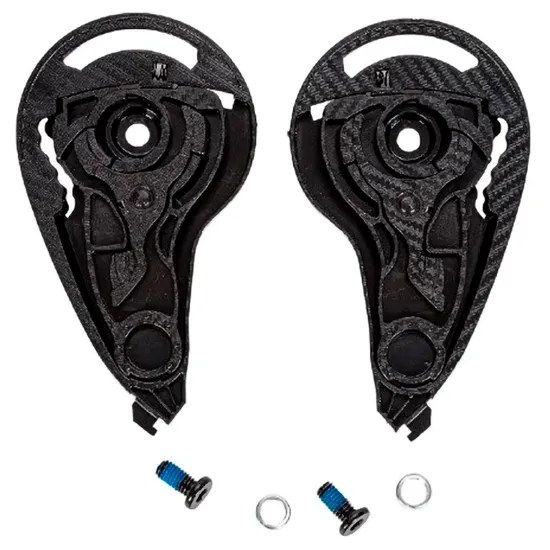 Kit Mecanismo de Viseira Axxis V-24 - para Capacete Axxis Gecko SV - Preto